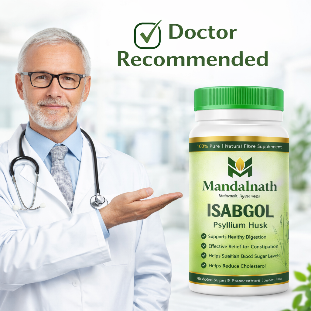ISABGOL (Psyllium Husk) – 100% Pure Natural Fibre Supplement | Supports Digestion & Gut Health
