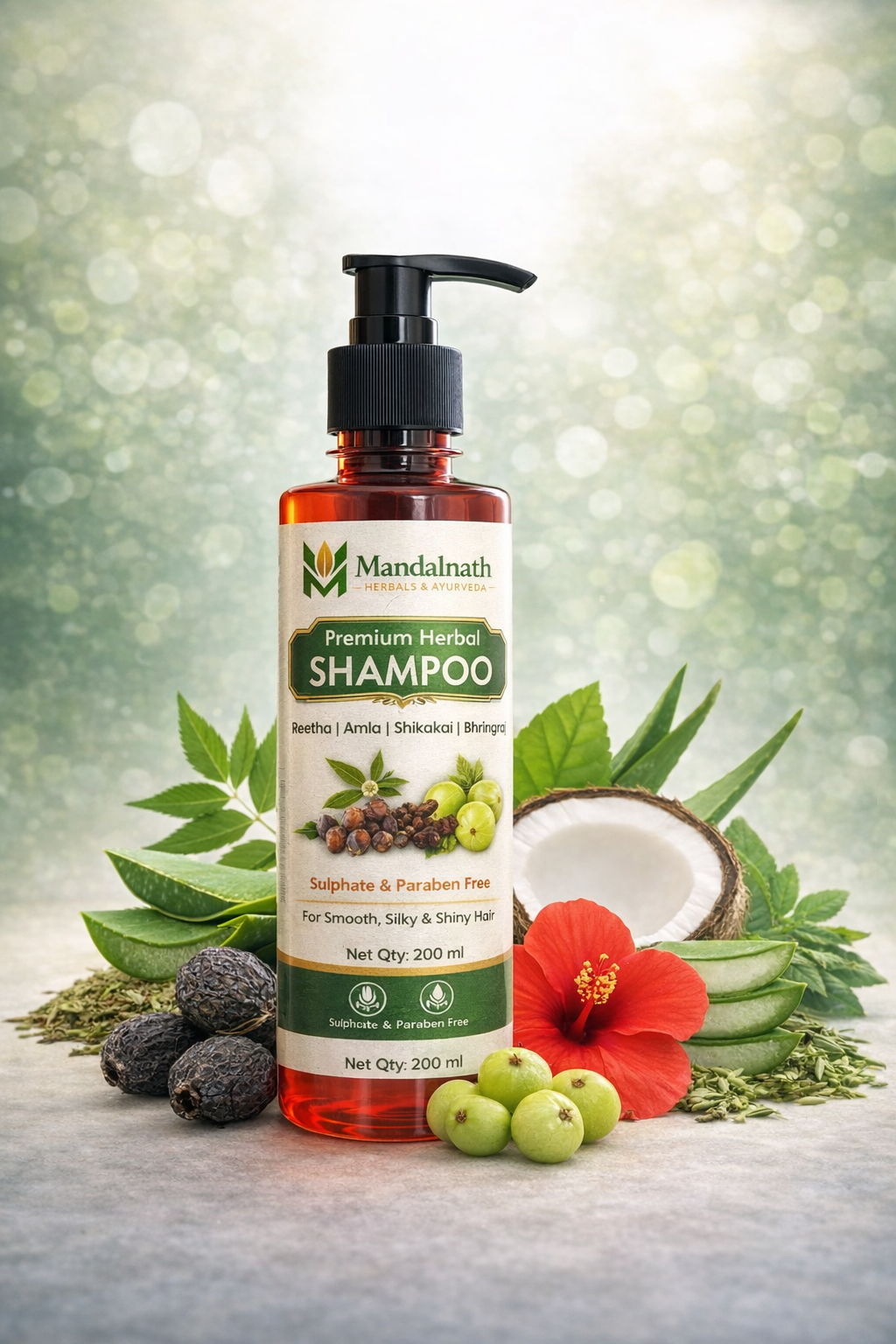 KeshArpan Premium Ayurvedic Shampoo