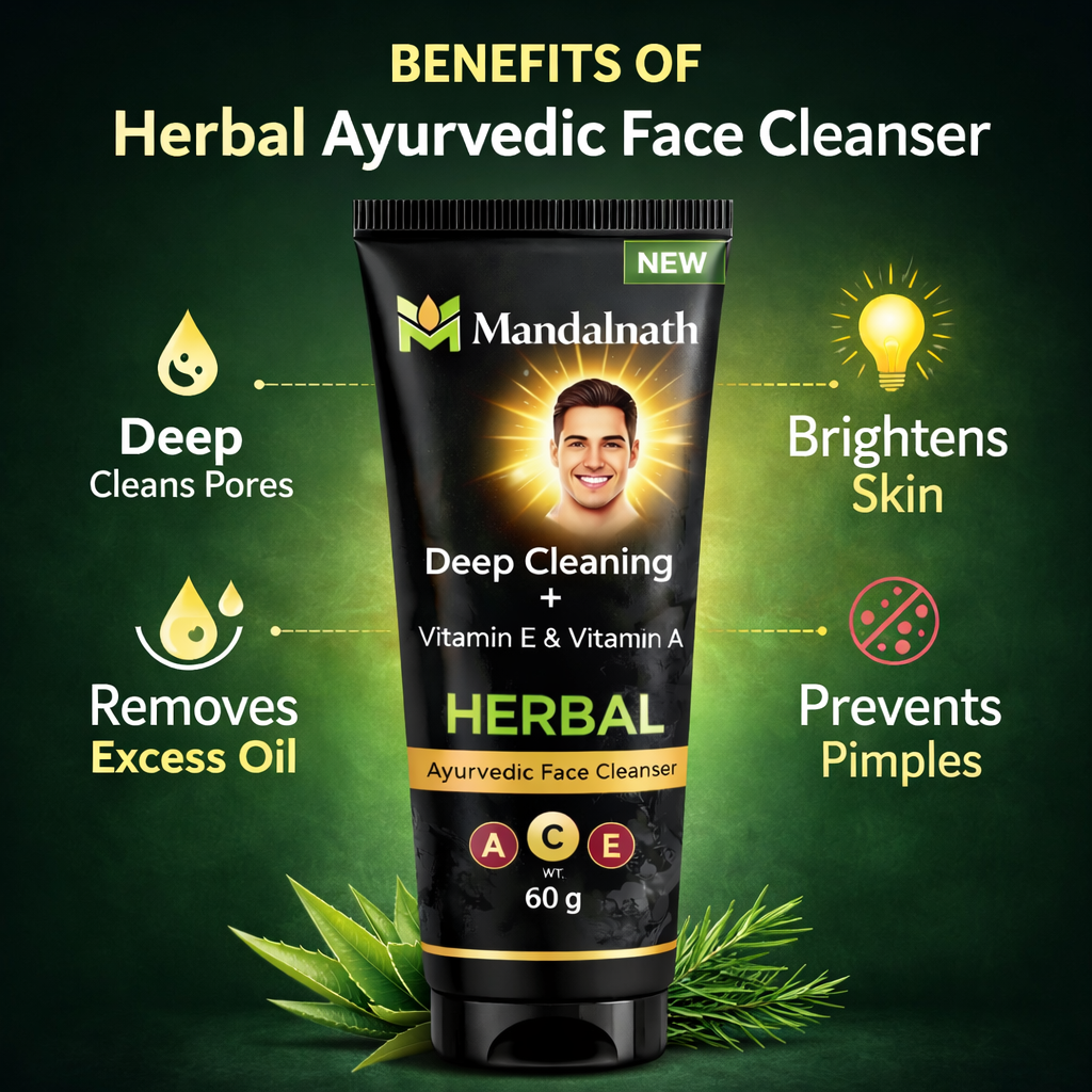 Mandalnath Herbal Ayurvedic Face Cleanser