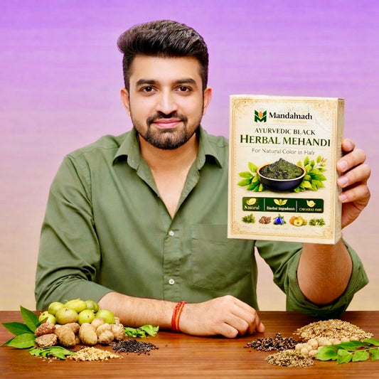 Black Ayurvedic Herbal Mehandi 100g