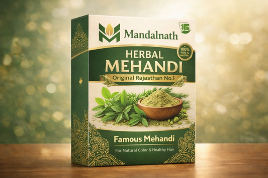 Mandalnath Herbal Mehandi
100% Natural | Chemical-Free | Rich Natural Color