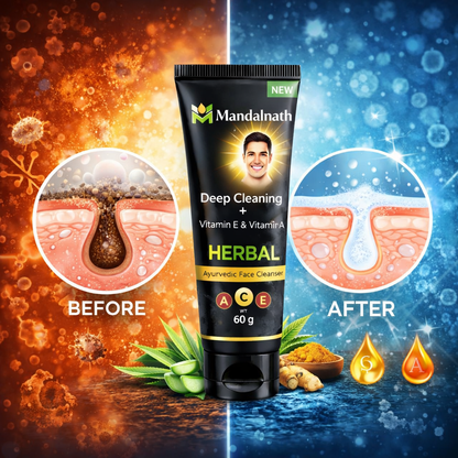 Mandalnath Herbal Ayurvedic Face Cleanser