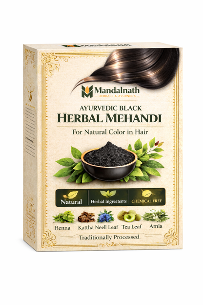 Black Ayurvedic Herbal Mehandi 100g