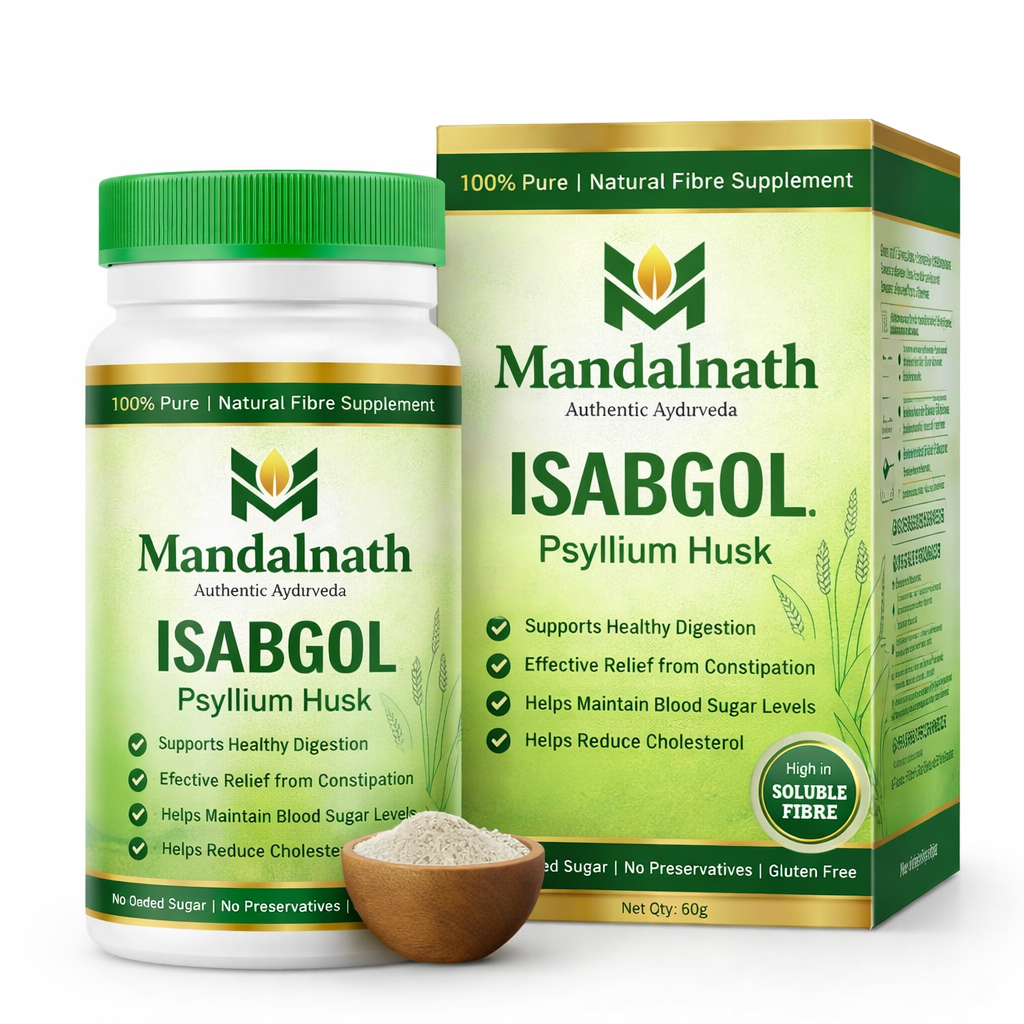 ISABGOL (Psyllium Husk) – 100% Pure Natural Fibre Supplement | Supports Digestion & Gut Health