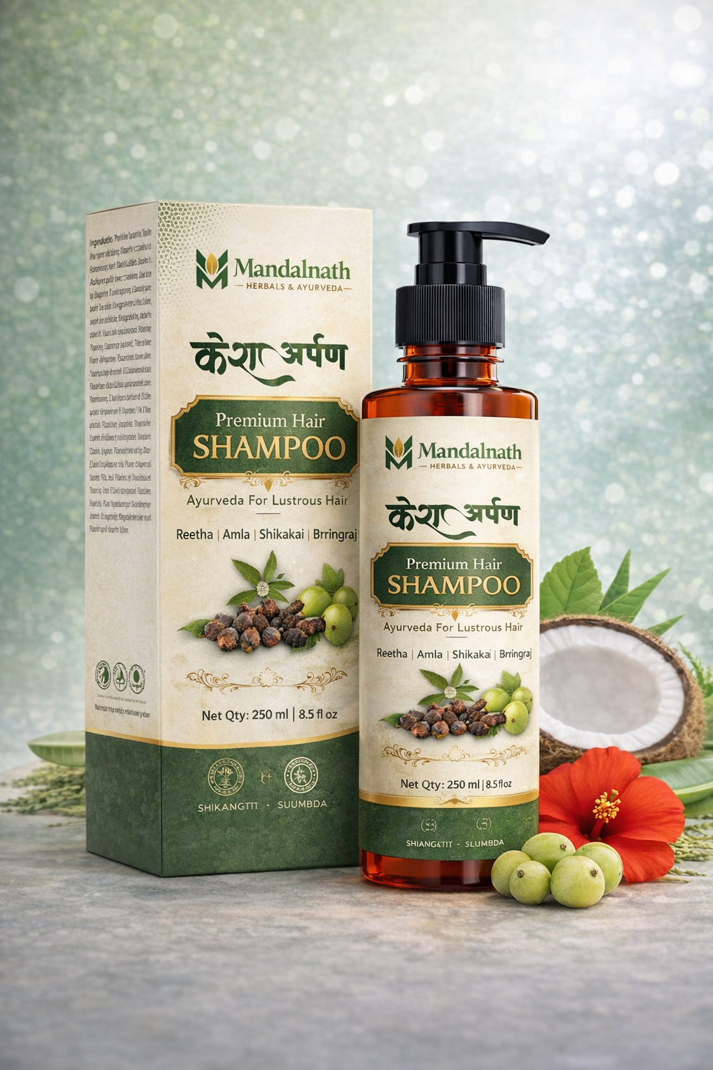 KeshArpan Premium Ayurvedic Shampoo